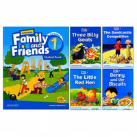 کتاب Family and Friends 1 اثر جمعی از نویسندگان انتشارات الوندپویان پنج جلدی