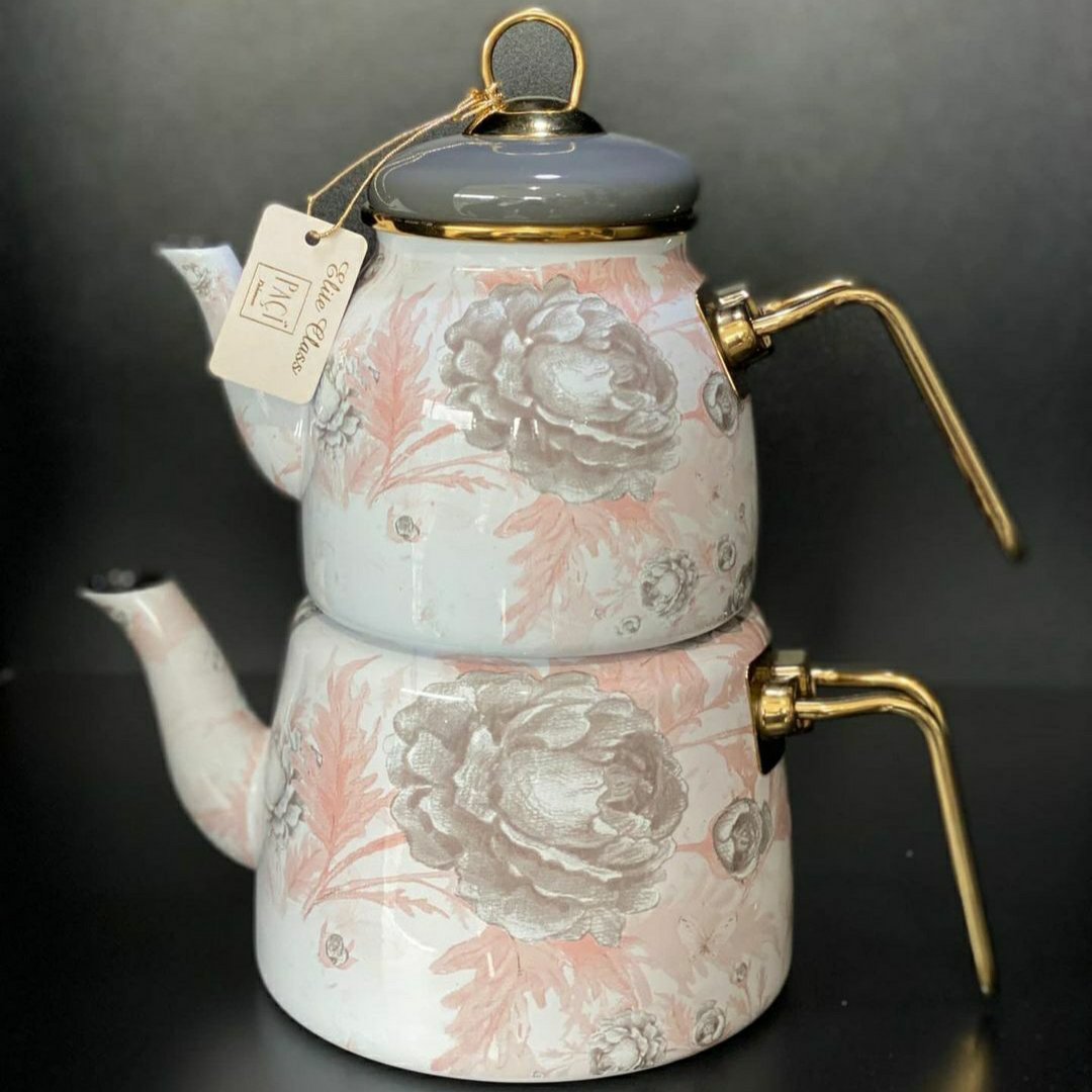 کتری قوری برند پاچی ،ساخت ترکیه ،موجود در دوطرح و رنگ عالی