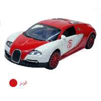 ماشین بازی طرح Bugatti رنگ قرمز