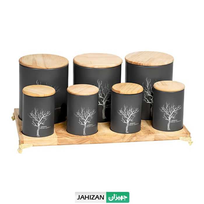 پاسماوری 8 پارچه مدل بامبو طرح درخت آرتیستون