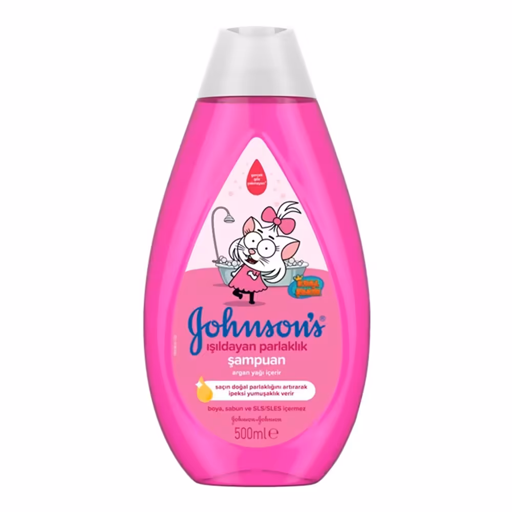 شامپو سر کودک جانسون Johnson’s حاوی عصاره آرگان حجم 500 میلی لیتر