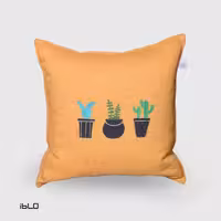 کوسن نقاشی طرح کاکتوس