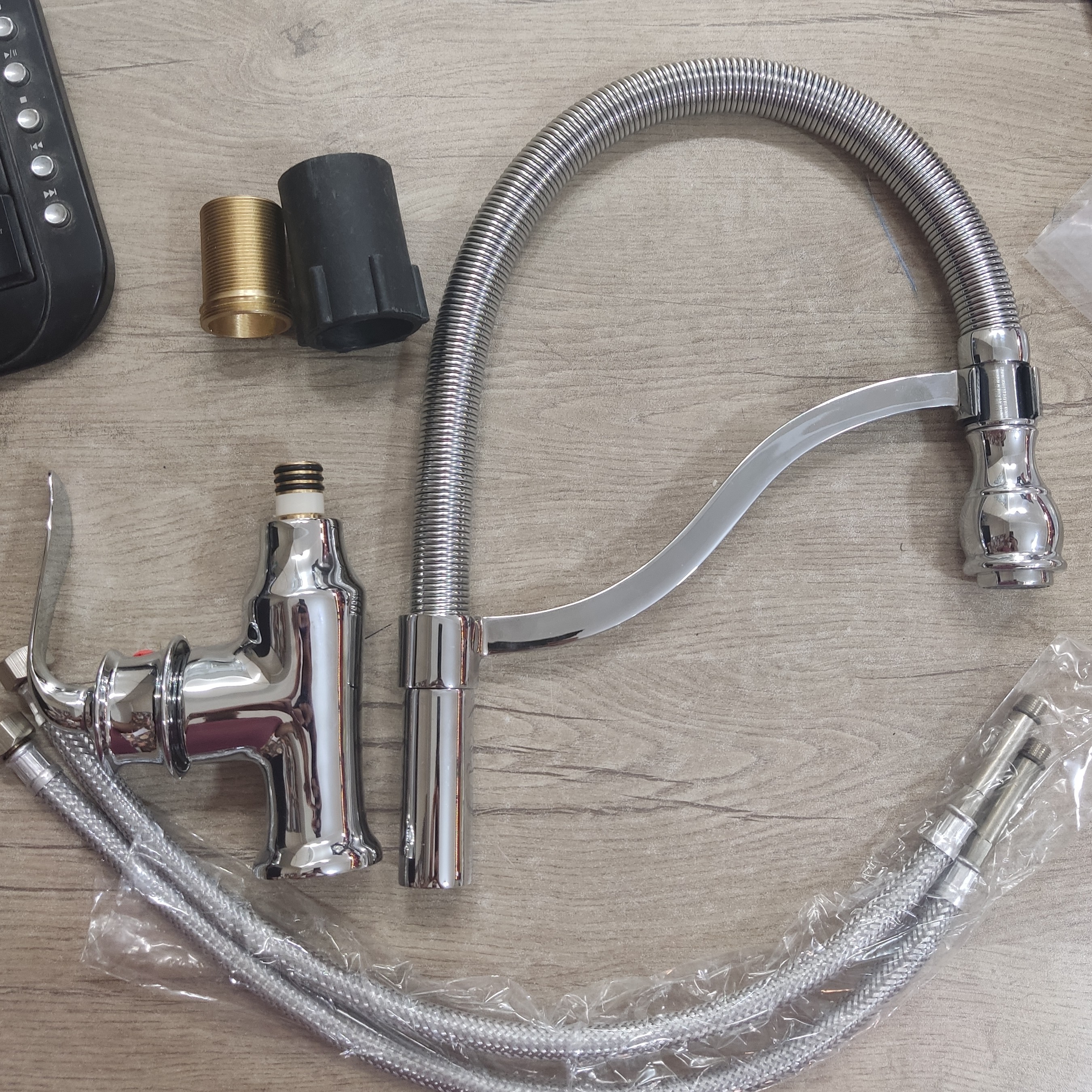 شیر شاوری  ظرفشویی کروم