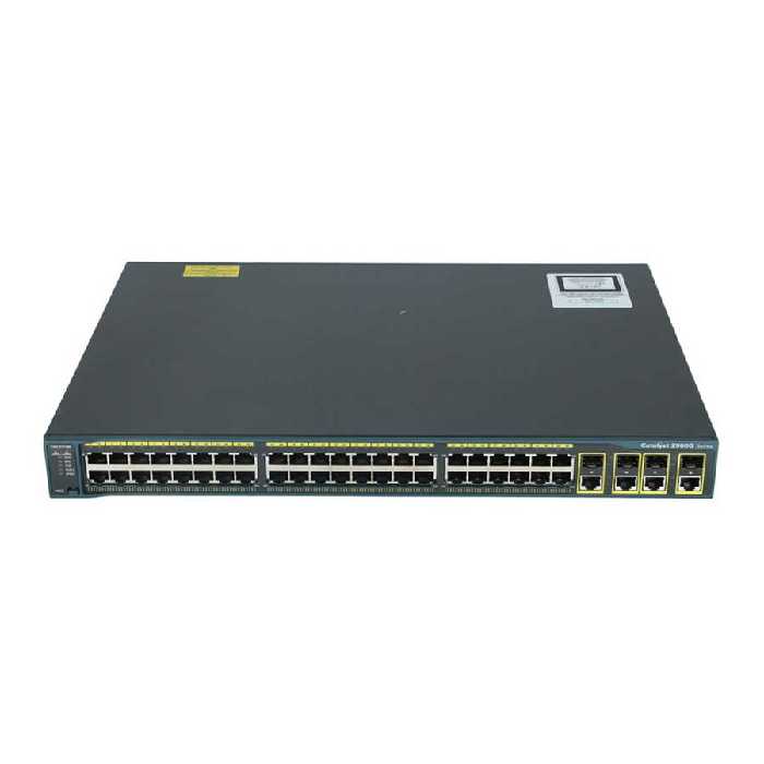 قیمت و خرید سوييچ 48 پورت گیگابایت سیسکو مدل WS-2960G-48TCL | یاس ارتباط