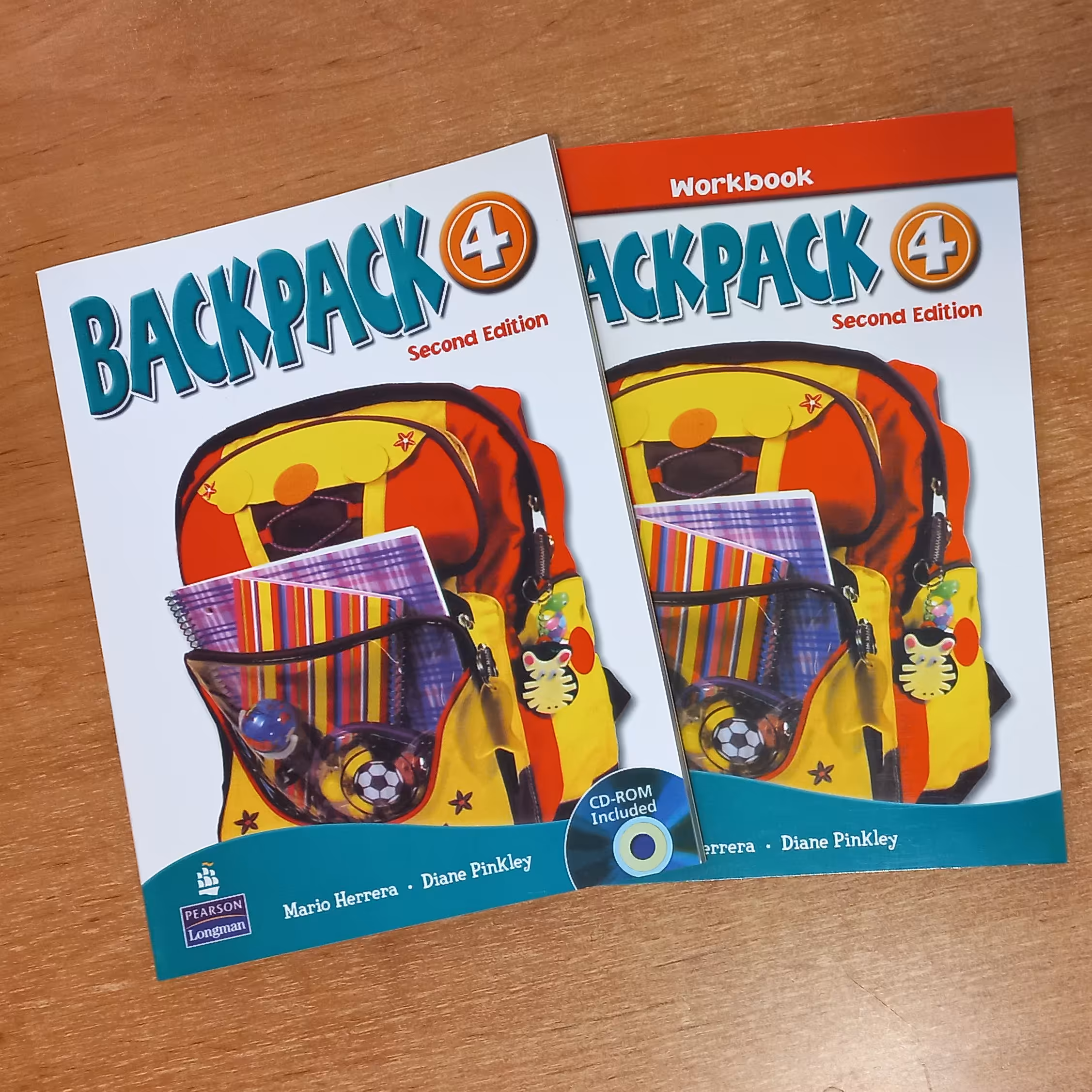 کتاب زبان بک پک Backpack 4 به همراه کتاب کار 