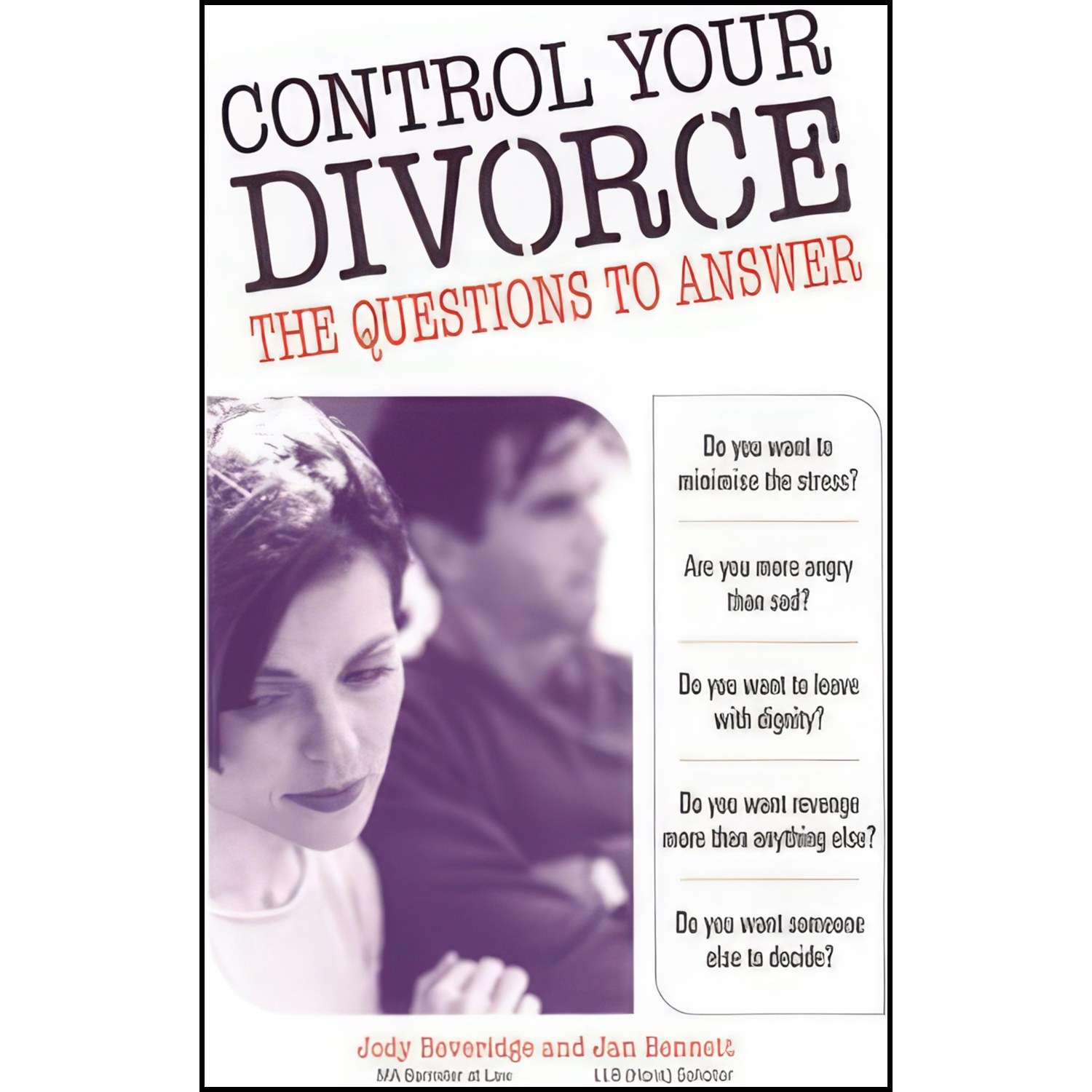 کتاب زبان اصلی Control Your Divorce اثر Jody Beveridge and Jan Bennett