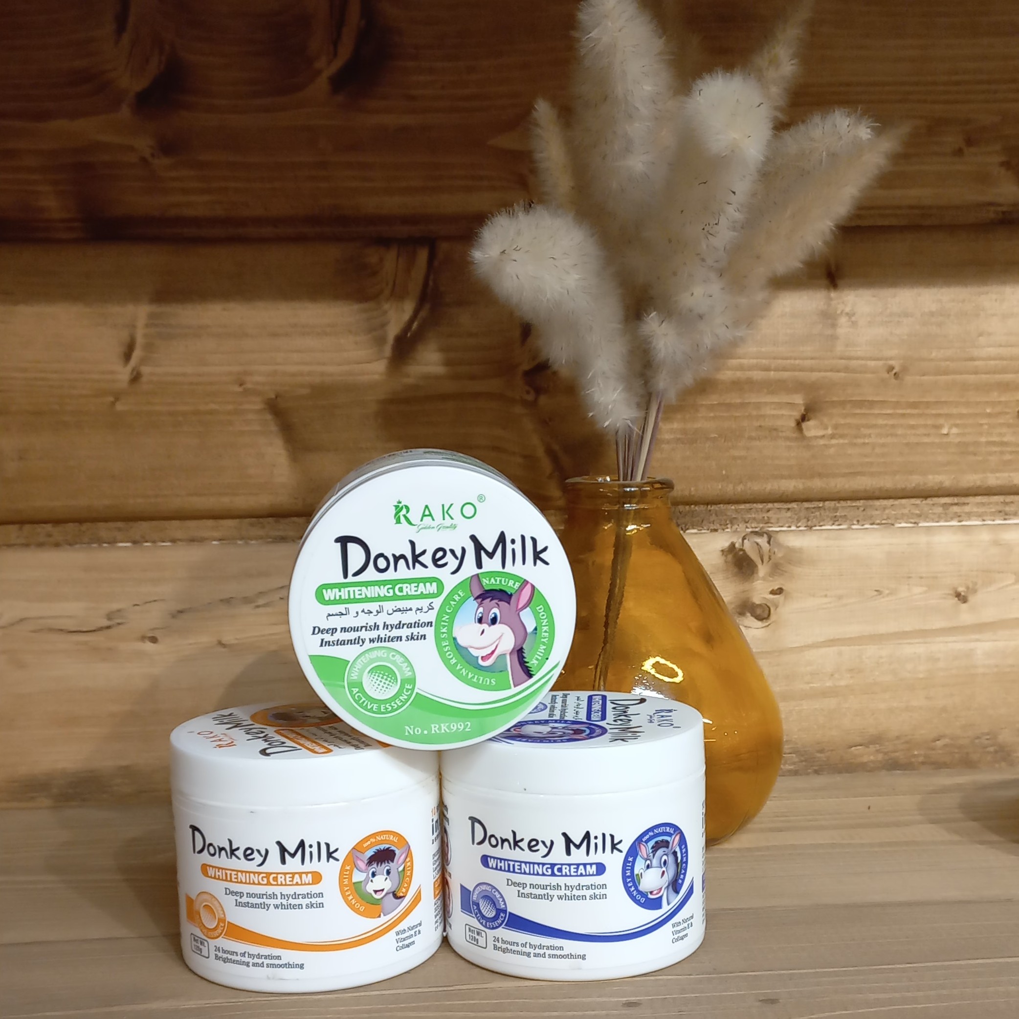 کرم ابرسان شیر الاغ برند RAKO