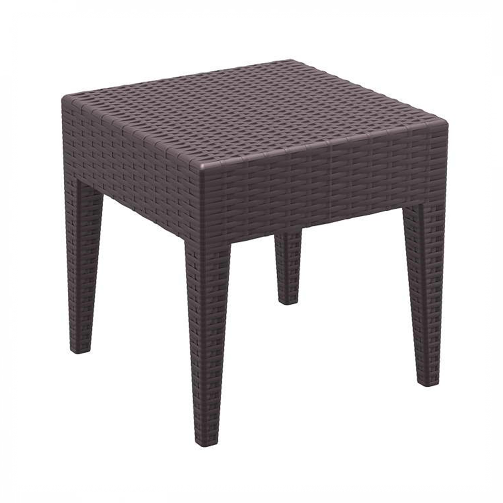 میز عسلی 45*45 حصیری میامی نظری