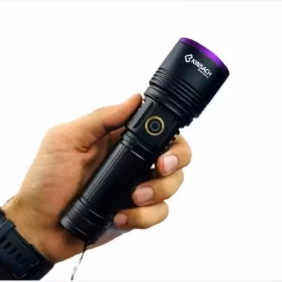 چراغ قوه یووی UV کینساچ (KINSACH) مدل KS-UV365nm