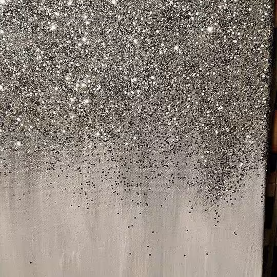 نمونه تابلو اکلیلی نقره ای