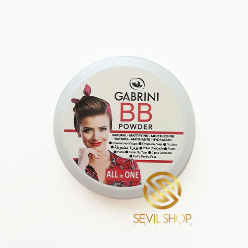 پنکک بی بی گابرینی مدل Gabrini BB powder All in one