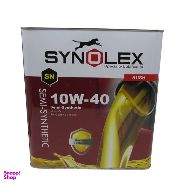 روغن موتور خودرو سینولکس مدل 10W-40 SNحجم 5 لیتر