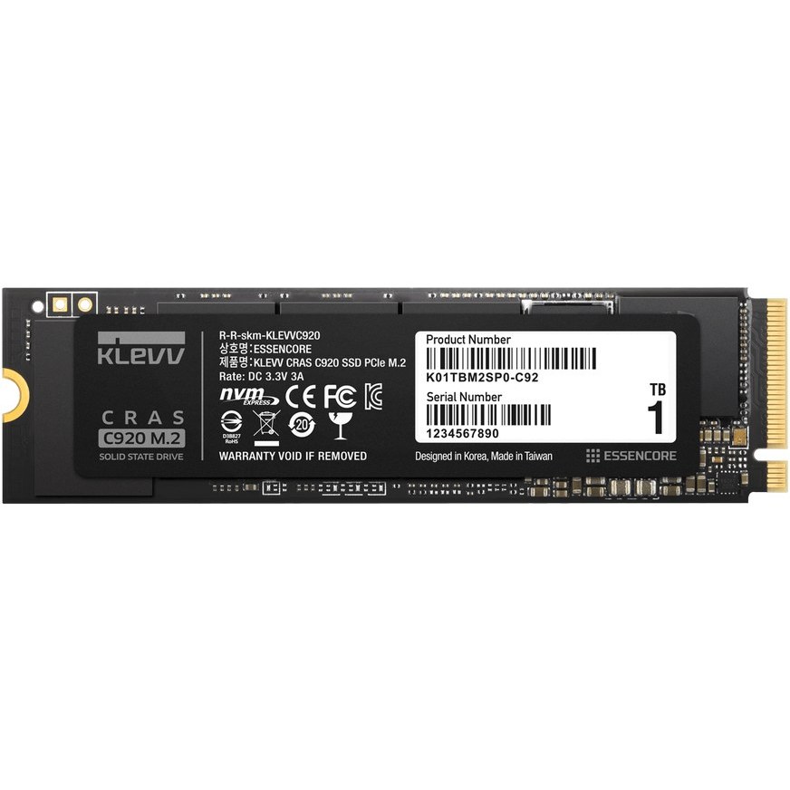 خرید اس اس دی کلو KLEVV CRAS C920 SSD 1TB با بهترین قیمت
