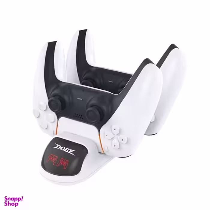 پایه شارژر چراغ ‌دار دسته PlayStation 5 دوبی (Dobe)