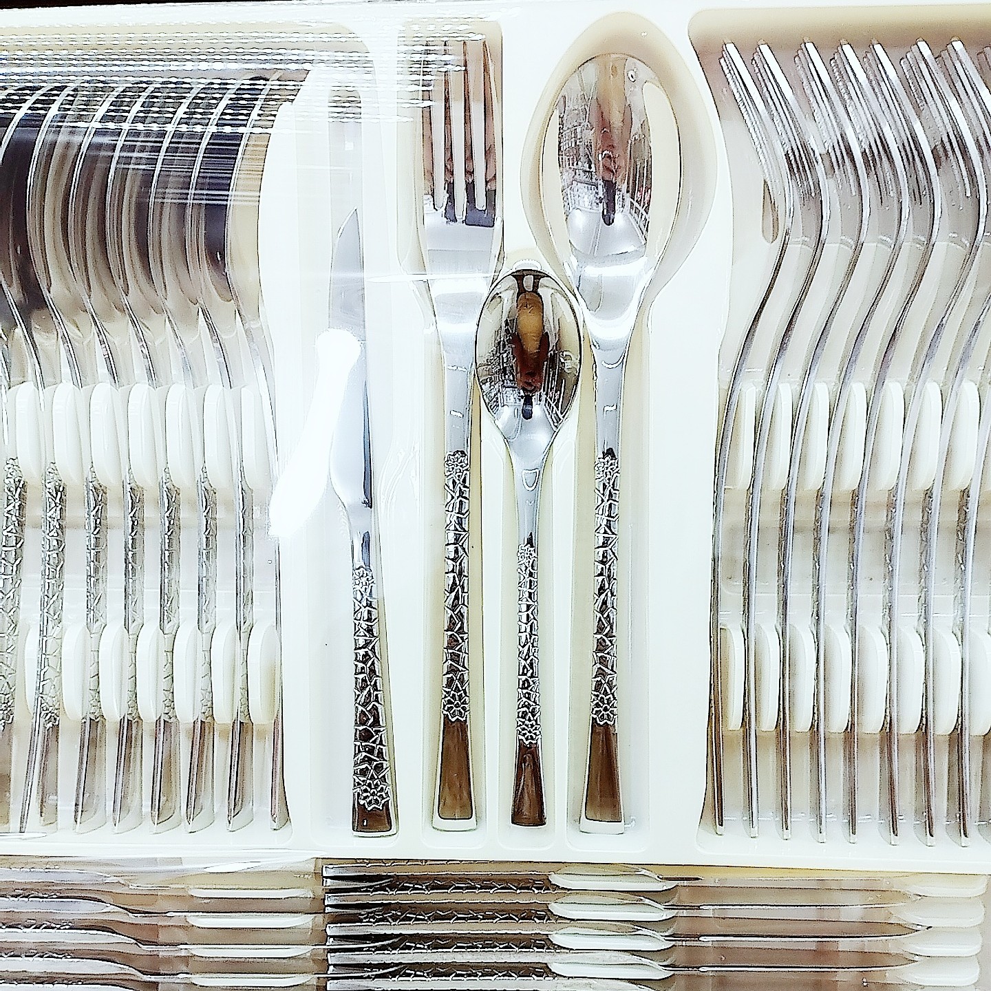 سرویس قاشق سی نفر دهنه اروپایی