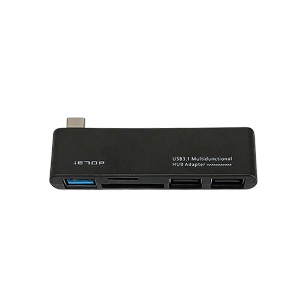 هاب کمبو تایپ سی 5 پورت iETOP مدل TU-251