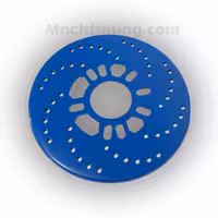 صفحه طرح دیسک رنگی آبی دو عددی