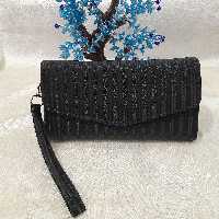 کیف پول راه راه جنس کیهانی زیبا با تنوع رنگ بالا کیفیت عالی 