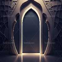 بک دراپ عکاسی محراب سنتی | گرافیک با طعم تربچه