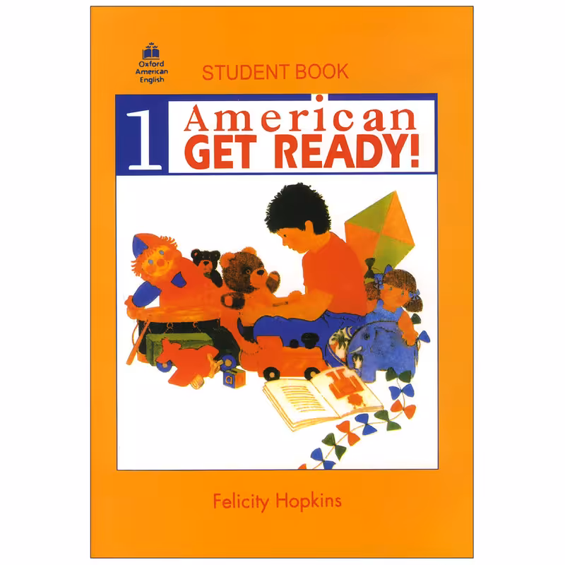 کتاب American Get Ready 1 اثر Felicity Hopkins انتشارات OXFORD