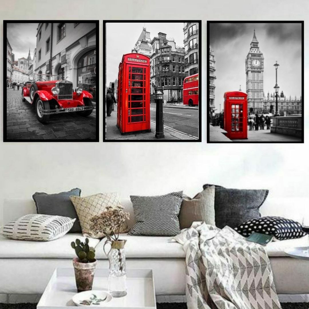 تابلو دکوراتیو 3تیکه کد0052