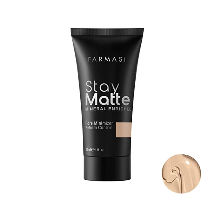 کرم پودر فارماسی مدل Stay Matte شماره 01 حجم 30 میلی لیتر 