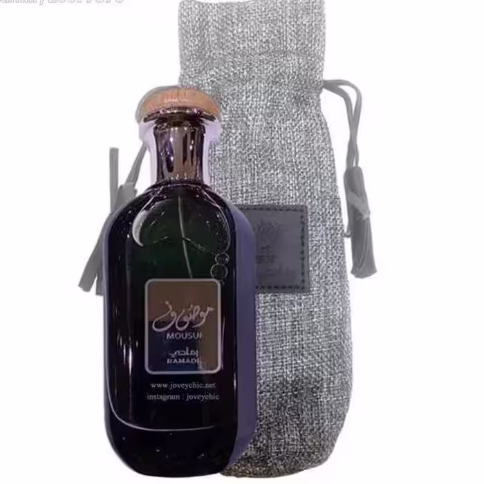 عطر ادکلن ارض الزعفران موصوف رمادی سبز