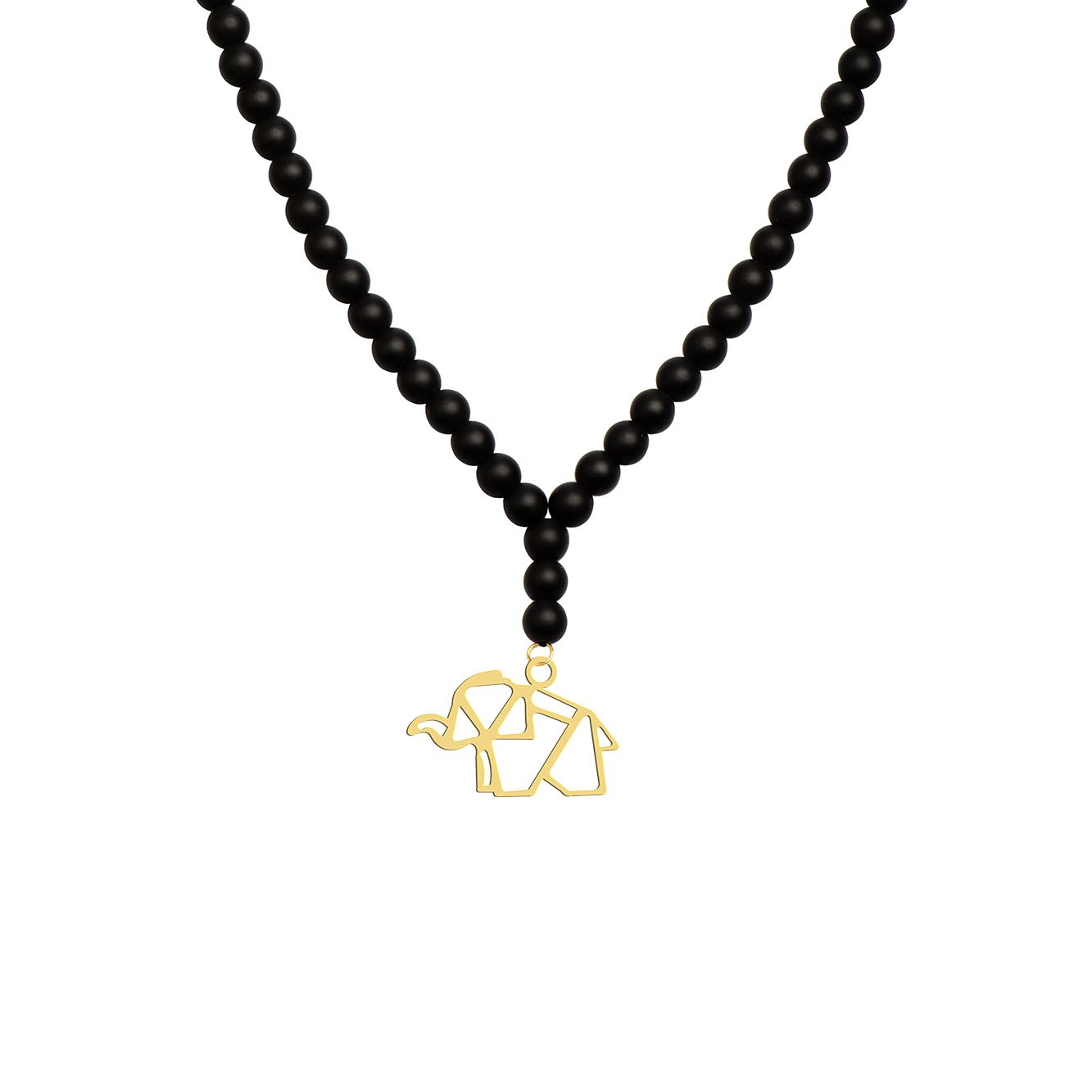 گردنبند هایکا گالری طرح فیل کد ha-176