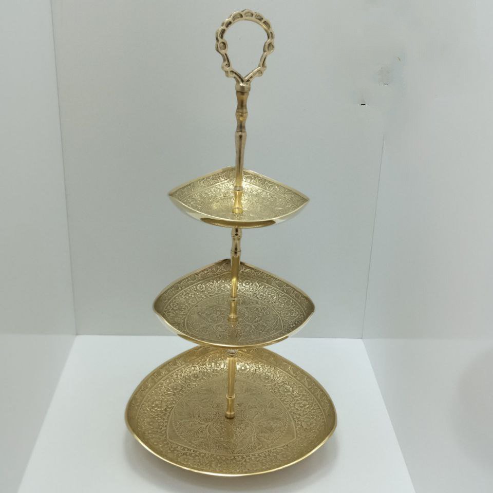 شیرینی خوری برنجی هندی