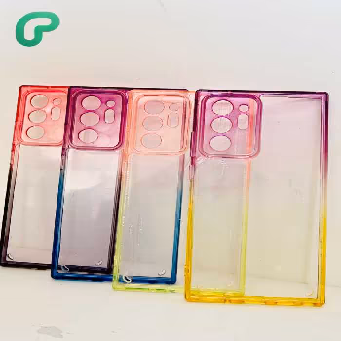 قاب شفاف دور رنگی NOTE 20 ULTRA
