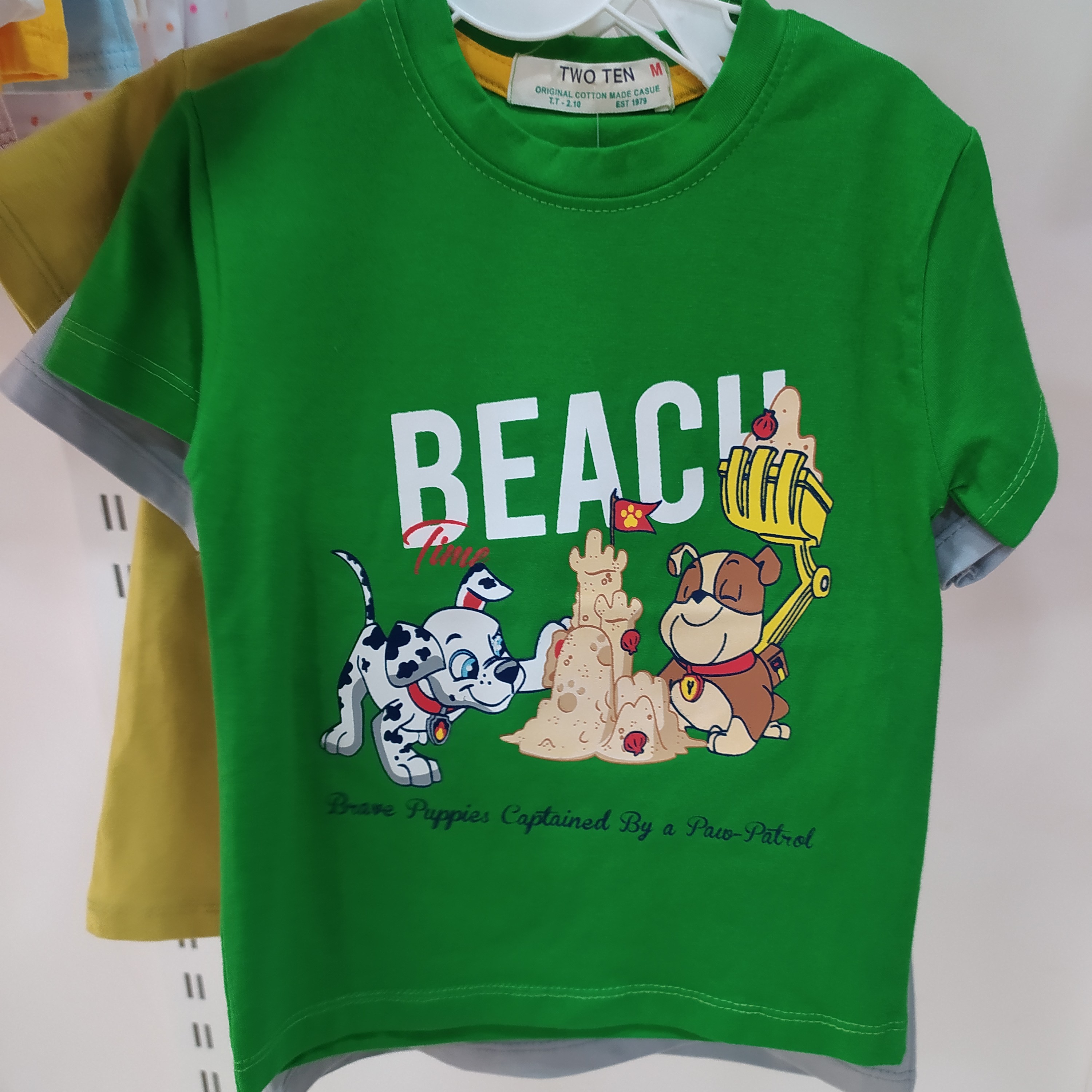 تیشرت پسرانه نخ پنبه لاکرا از 2 تا 6 سال در رنگبندی مطابق عکس 