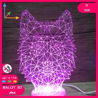 بالبینگ چراغ خواب سه بعدی B306
