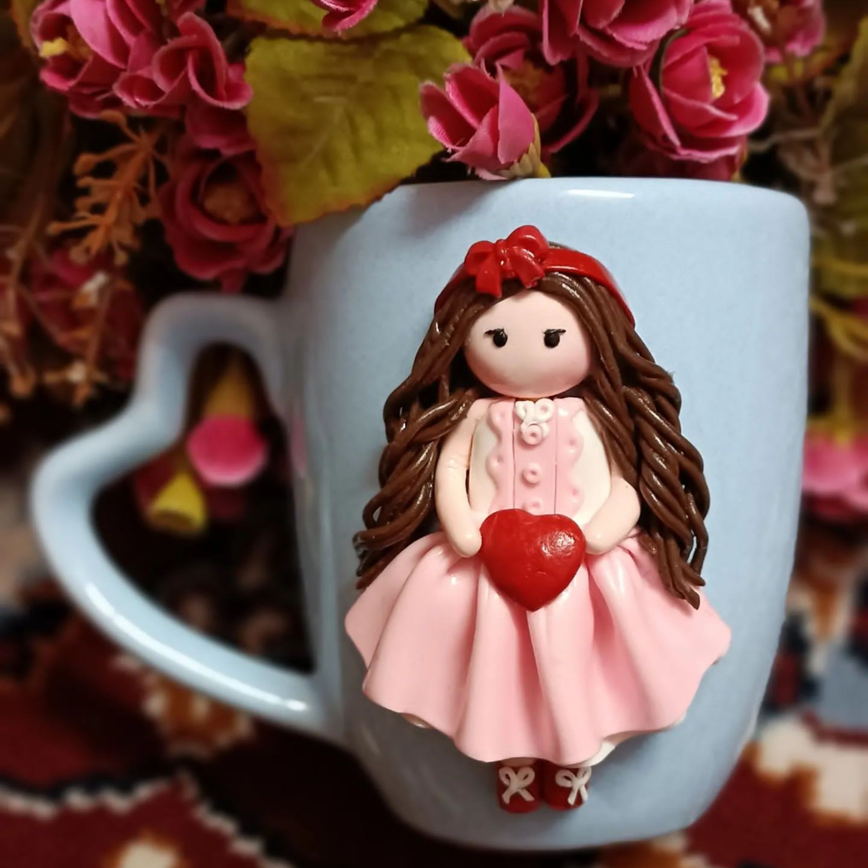 ماگ عروسکی دختر دلبر