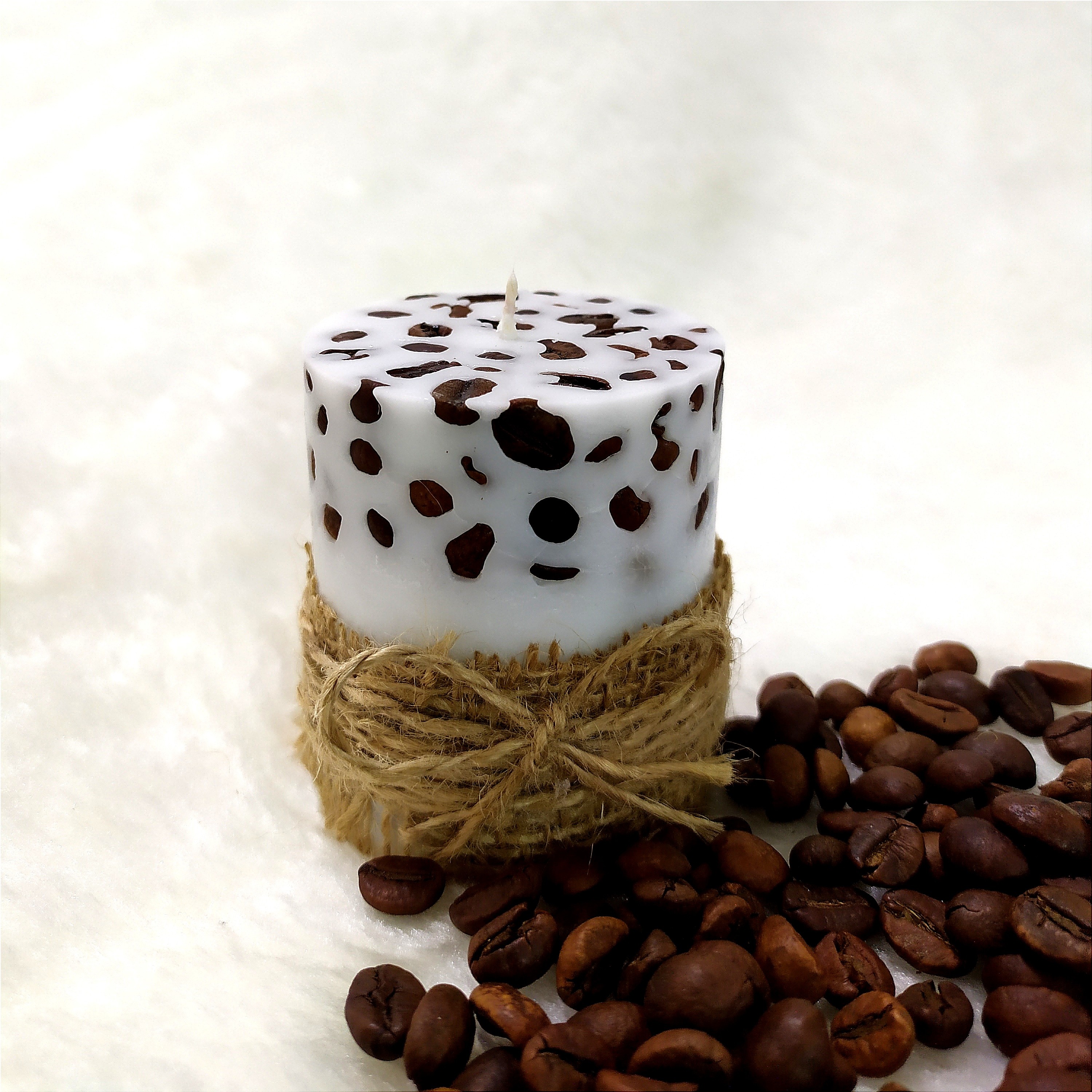 شمع تزئینی قهوه 