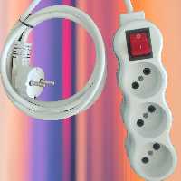 سه راهی برق پلاتین برنجی 1.8 متری