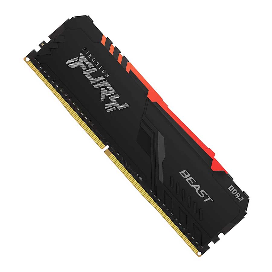 قیمت و خرید رم کینگستون مدل HyperX FURY BEAST RGB 16GB 3200MHZ CL16 DDR4 | یاس ارتباط