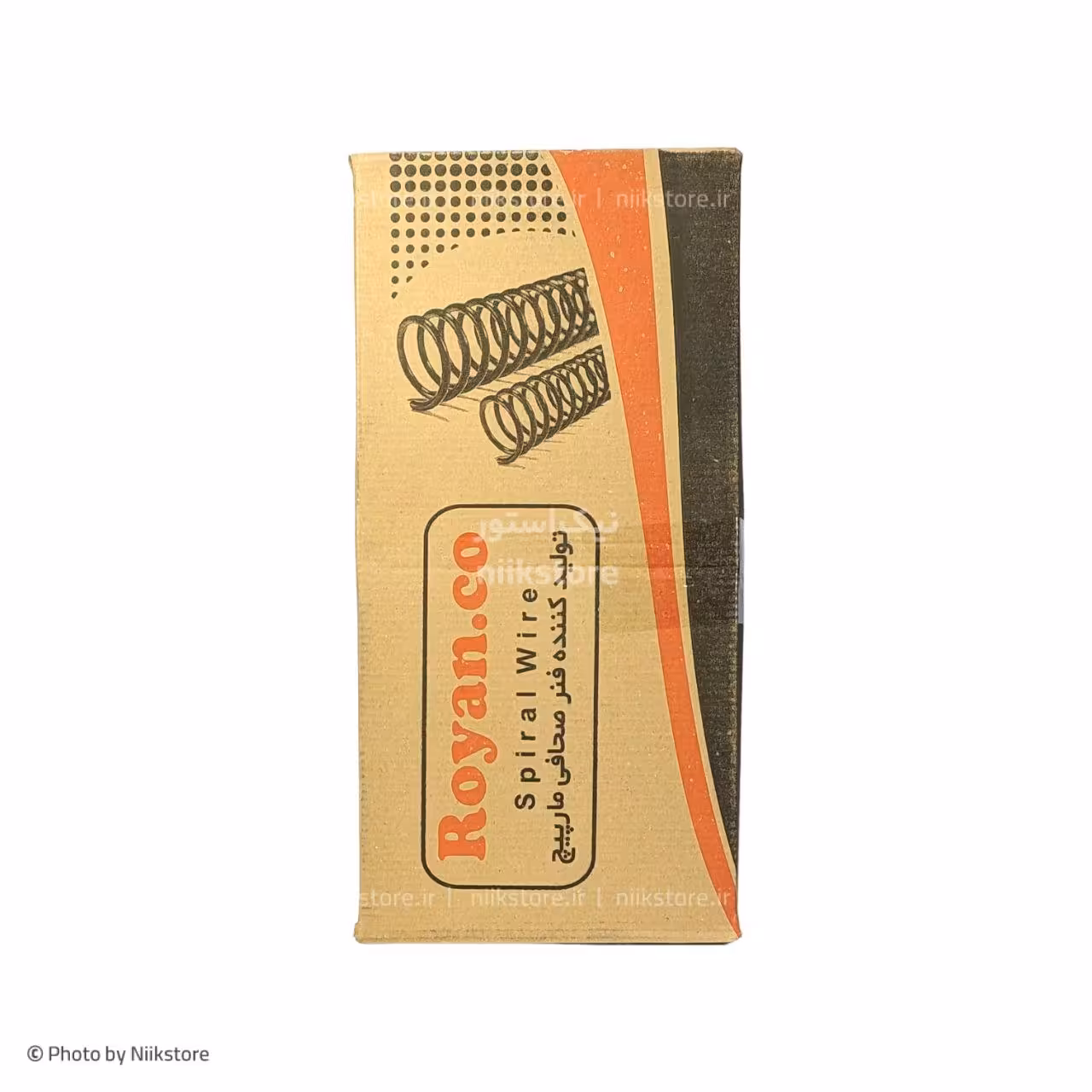فنر صحافی روکش دار رویان شماره 20Royan spiral wire no.20