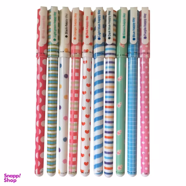 روان نویس هپی دی کد 06547 مجموعه 10 عددی