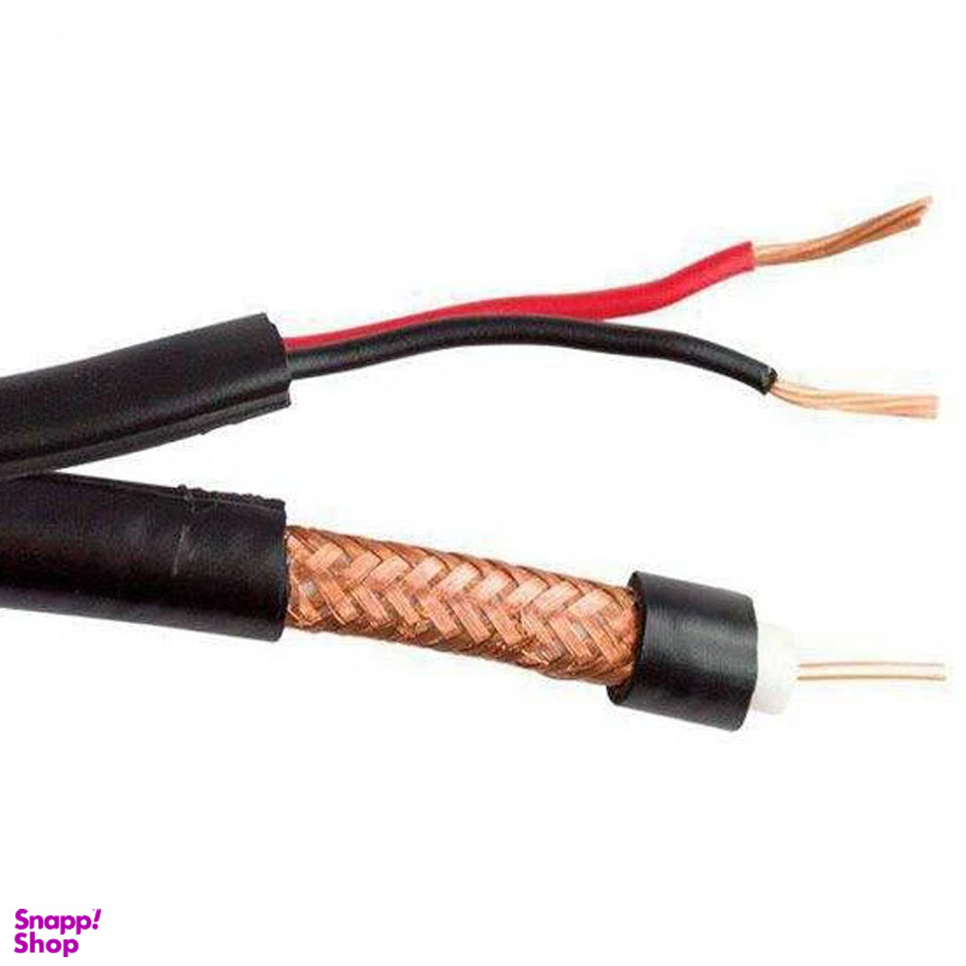 کابل RG59 ترکیبی مدل RG592025 طول 305 متر