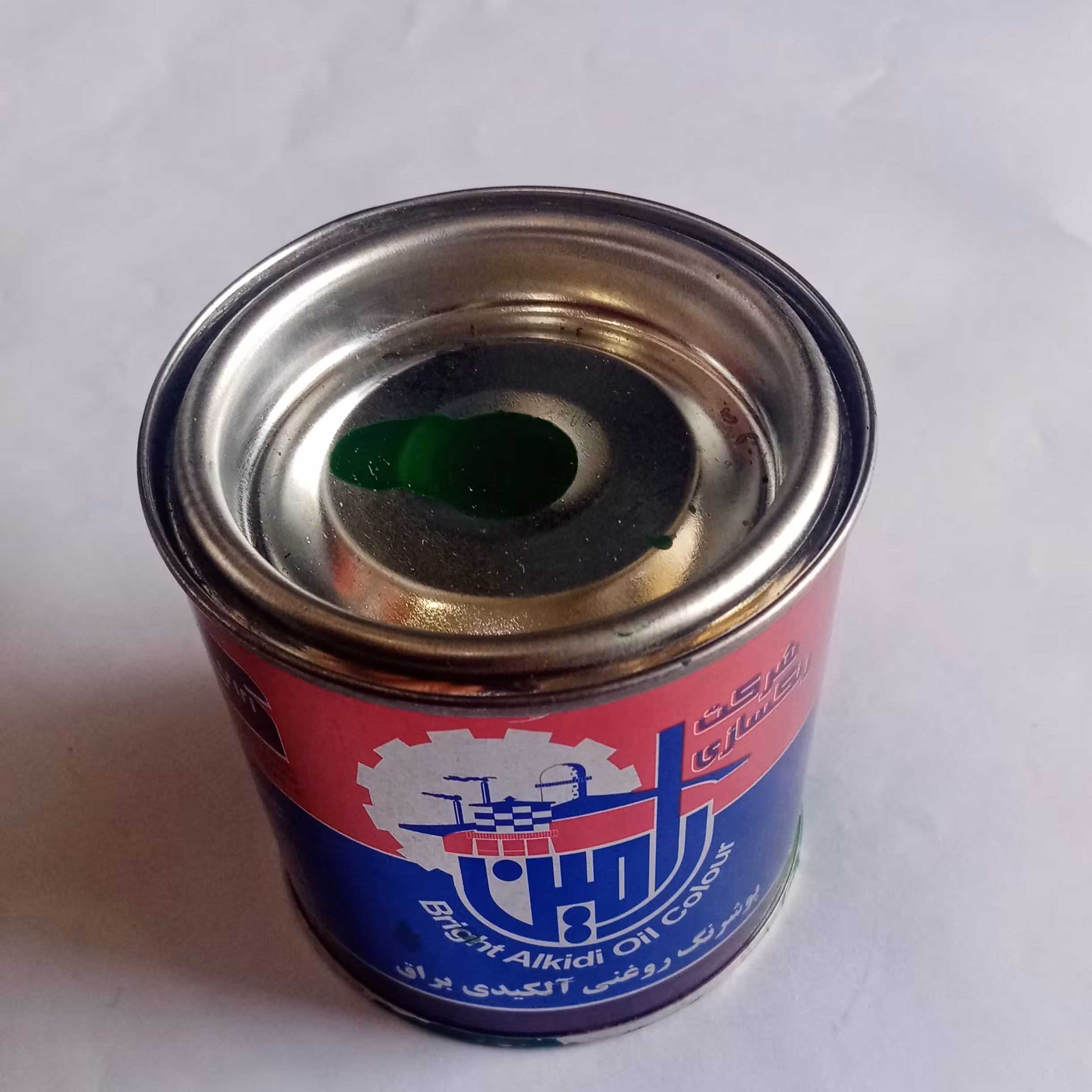 رنگ روغنی سبز ربعی