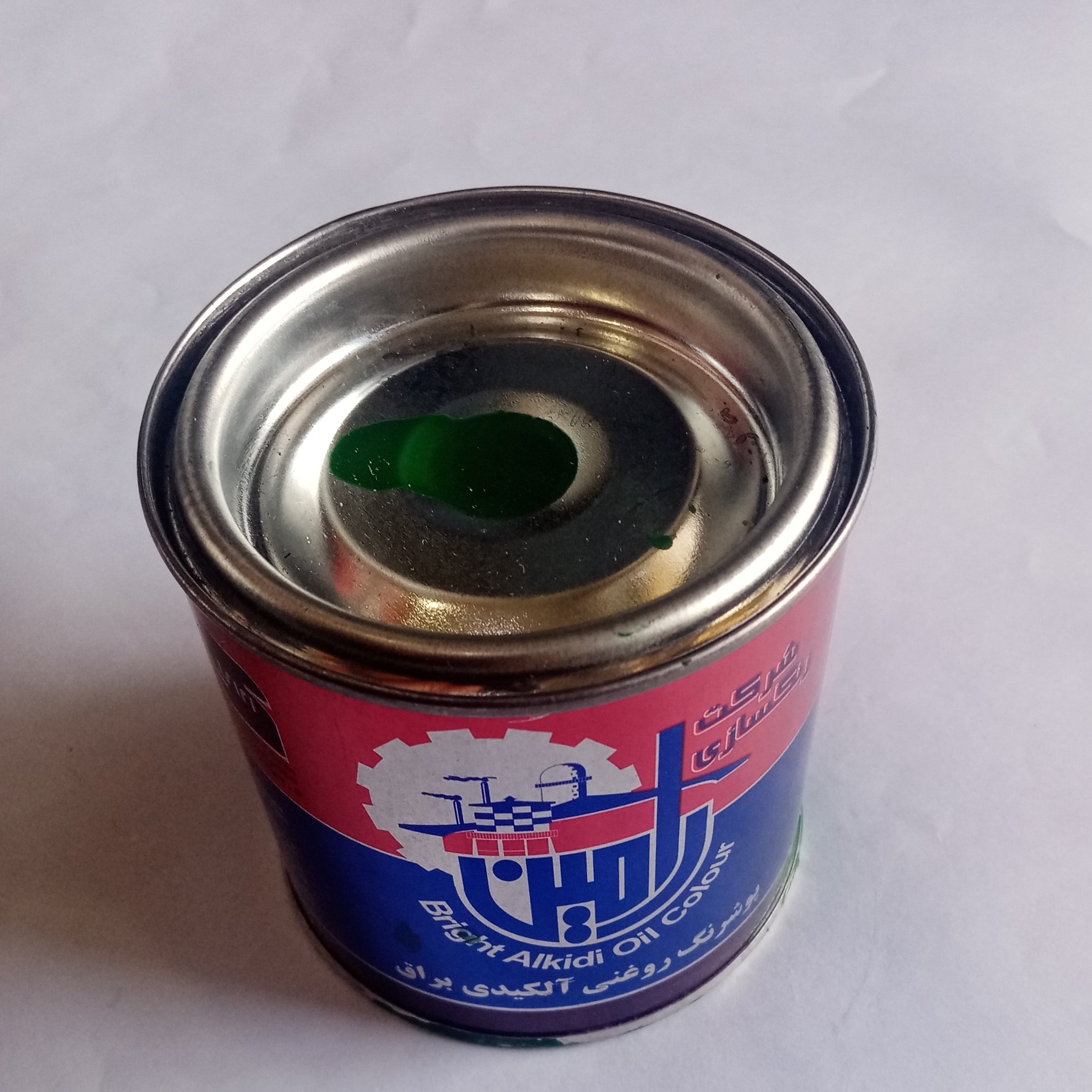 رنگ روغنی سبز ربعی