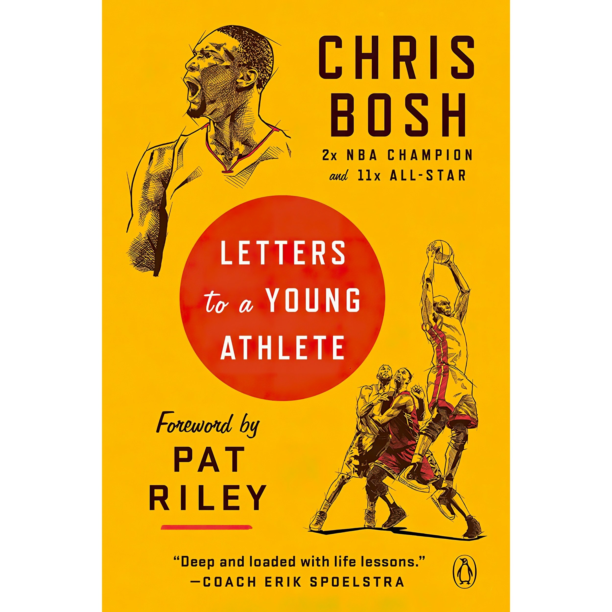 کتاب زبان اصلی Letters to a Young Athlete اثر Chris Bosh and Pat Riley