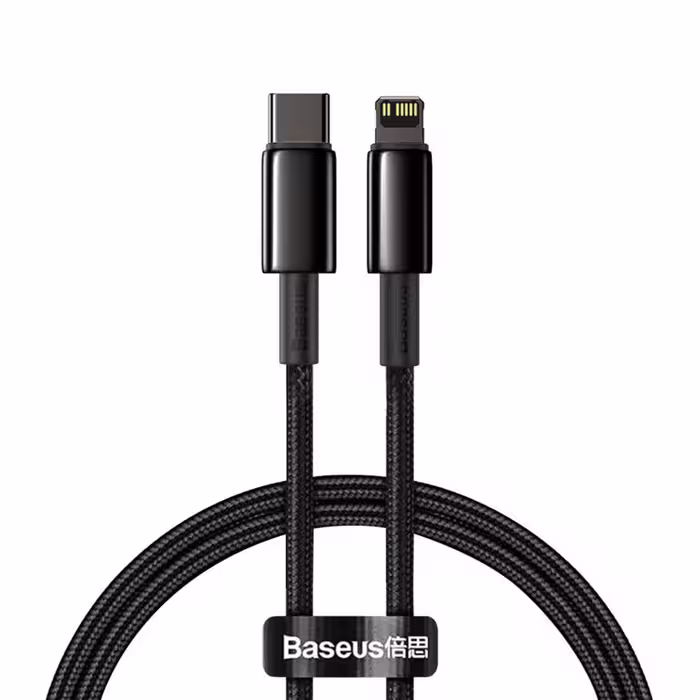 کابل فست شارژ Type-C به IP باسئوس Baseus Fast Charging Data Cable Type-C To IP PD