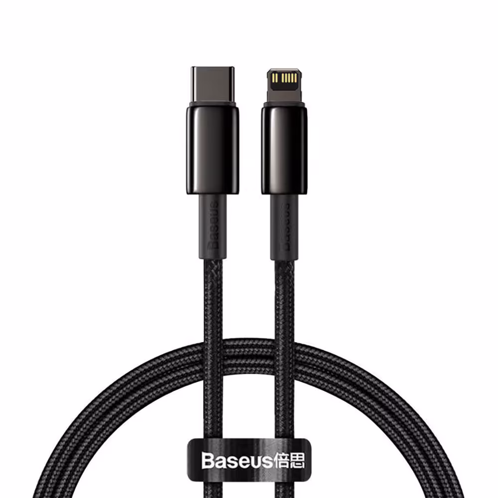 کابل فست شارژ Type-C به IP باسئوس Baseus Fast Charging Data Cable Type-C To IP PD