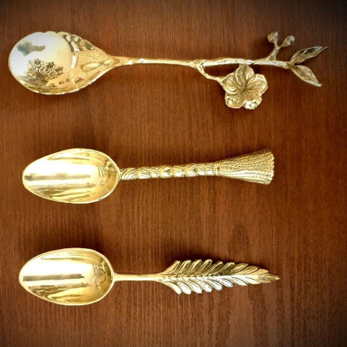 قاشق برنزی(برنجی)اصل 