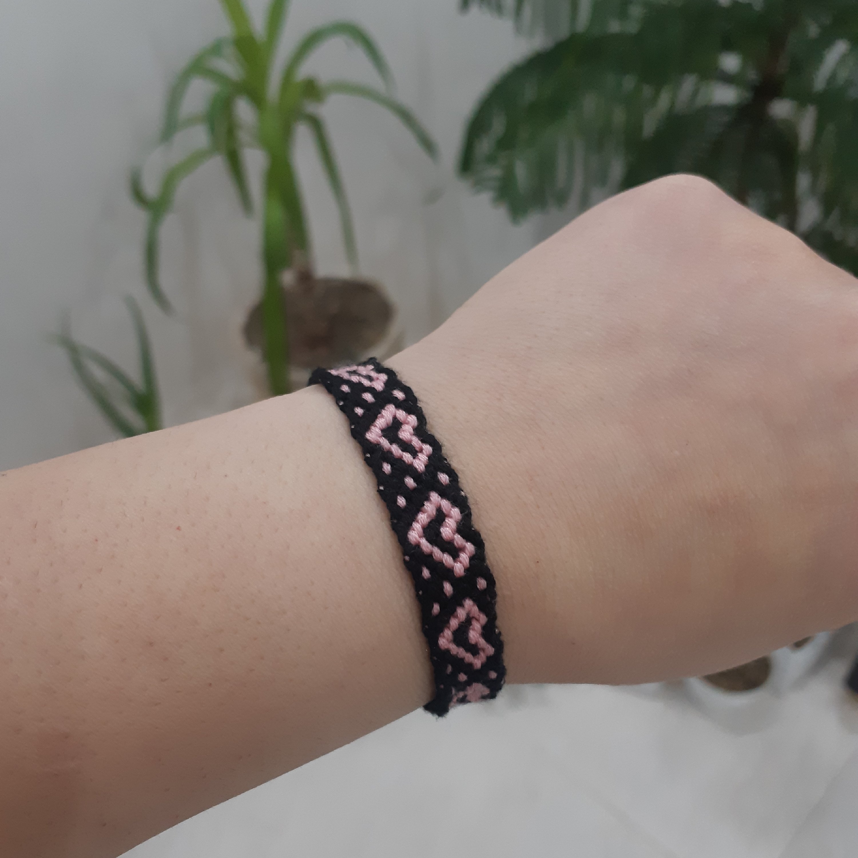 دستبند دوستی طرح قلب  کد 03