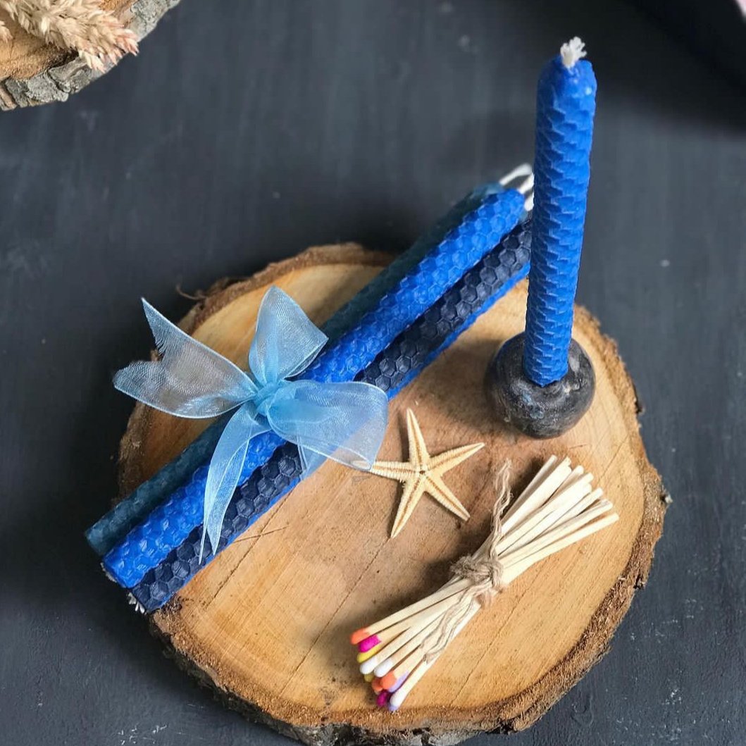 پک 5 عددی شمع قلمی تولد بیزوکس