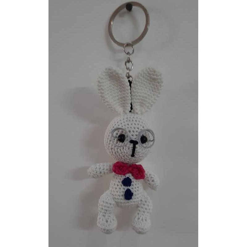 جا کلیدی خرگوش عینکی دست باف