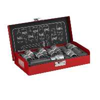 جعبه بکس 9 پارچه شش گوش رونیکس مدل RH-2692