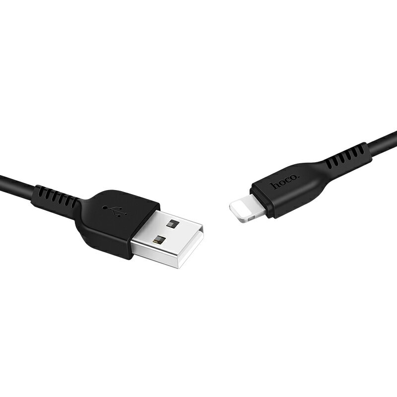 کابل شارژ USB به لایتنینگ هوکو مدل X13 به طول 1 متر